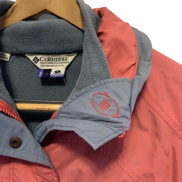 Vintage Columbia 90s bugaboo interchange jacket w detachable fleece lining! Sz M - Picture 9 of 9